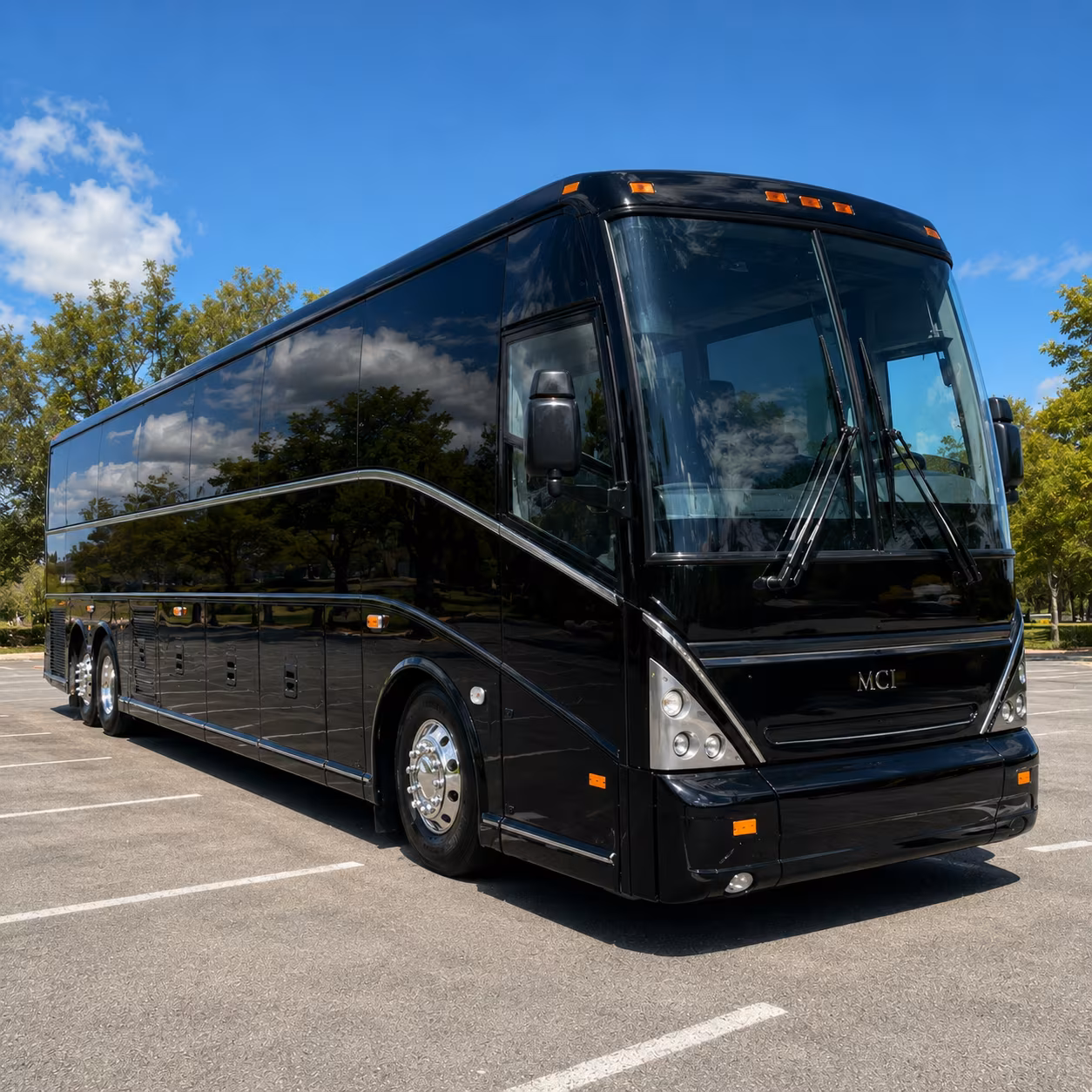 mckinney charter bus rental fleet