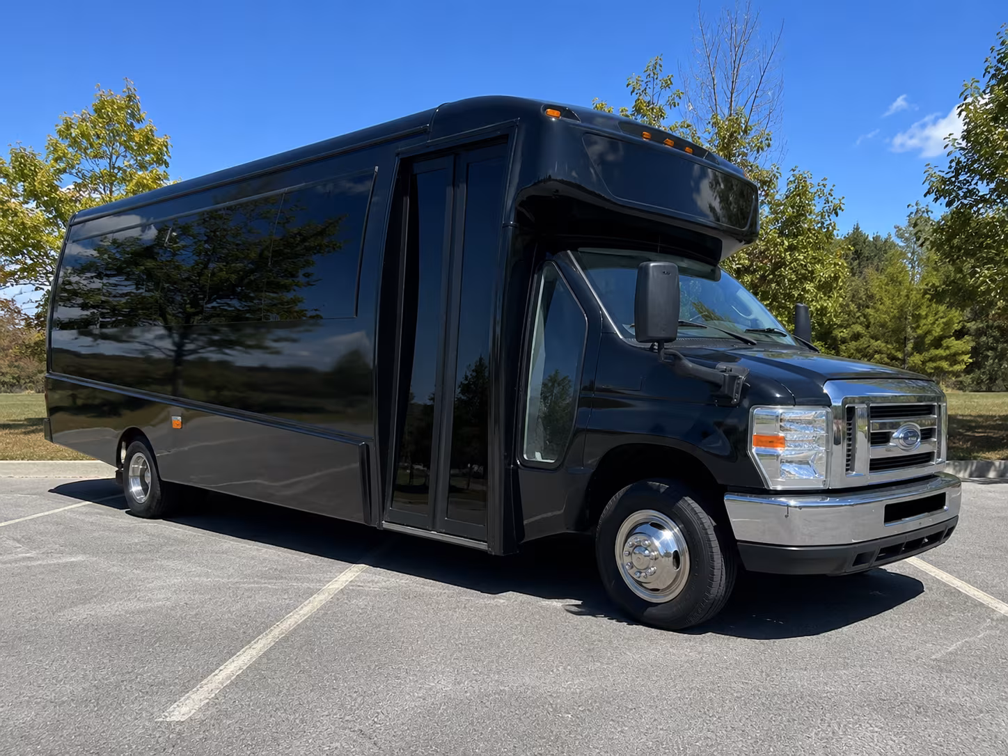 the colony book private event charter bus service in the colony