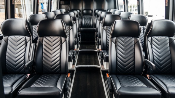 25 passenger minibus inside euless