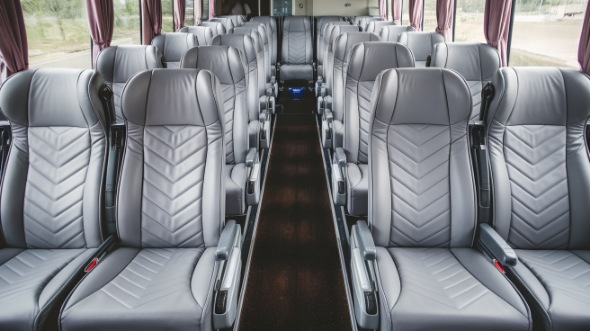 50 passenger charter bus interior allen