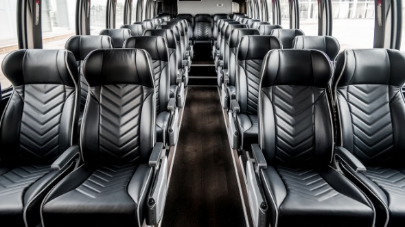 54 passenger charter bus rental denton