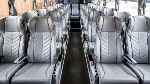 55 passenger charter bus interior allen