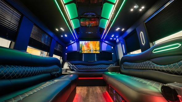 carrollton party bus rental inside