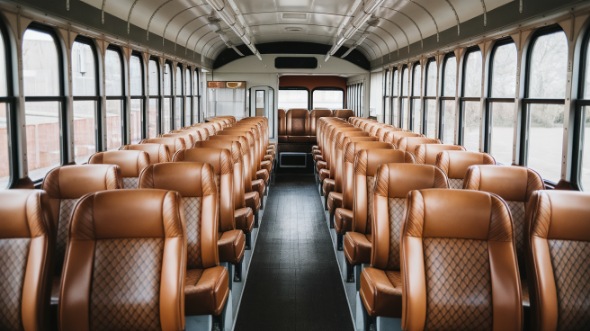 carrollton school bus rental inside