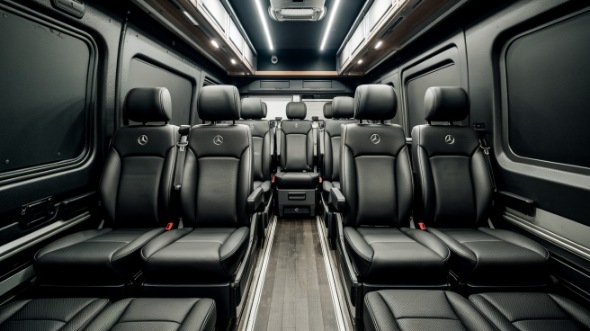 carrollton sprinter van with driver interior