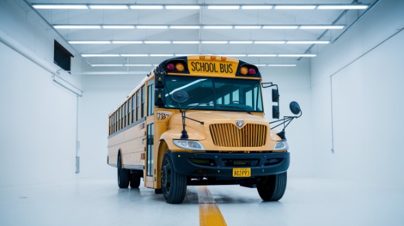 school bus rental garland